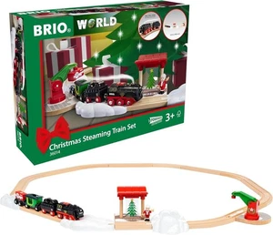 BRIO 36014 Navidad Vapor Tren Set Vehículos Eléctricos Juguete Riel de... - Imagen 1 de 15