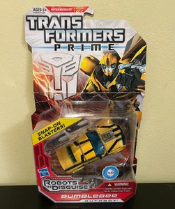 Figura de acción TRANSFORMERS Prime Robots in Disguise BUMBLEBEE Deluxe 2011 NRFP - Imagen 1 de 6