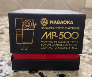 Nagaoka Stereo Cartridge MP Series - MP-500 Record Cartridge - Diamond Stylus - Picture 1 of 21