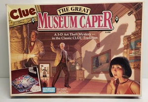 Juego de Mesa CLUE THE GREAT MUSEUM ALCAPARRA Vintage (1991) Completo - Imagen 1 de 14