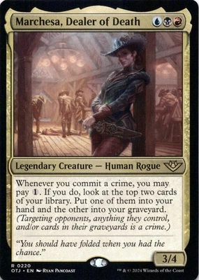 Marchesa, Dealer of Death Outlaws of Thunder Junction Magic MTG NM - Image 1 of 2