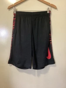 BOYS NIKE DRI-FIT BLACK/ORANGE LONG SHORTS SIZE XL - Bild 1 von 9