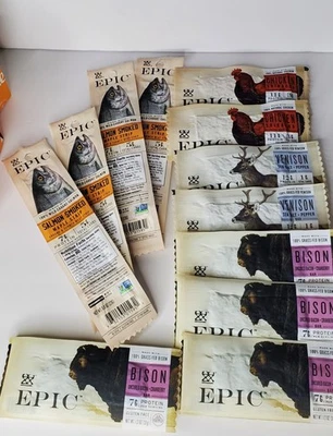 Lote paquete Epic Bars variedad 12 quilates Foto 1 de 4