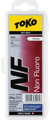 Toko NF Hot Waxes Red Base Performance Hydrocarbon Eco-Friendly Training Wax