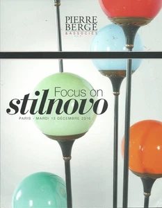 PIERRE BERGE STILNOVO ITALIAN LIGHT DESIGN Fixtures Auction Catalog 2016 - Picture 1 of 1