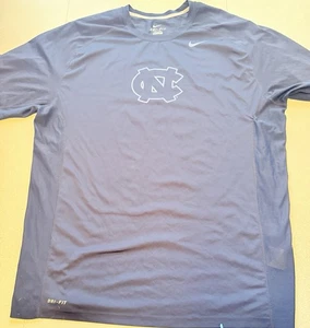 Nike UNC North Carolina Tar Heels Dri-FIT Shirt Size 2XL - Picture 1 of 3
