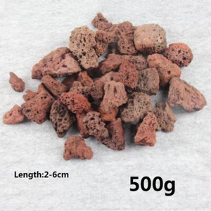 500g Lavagestein Aquarium Teich Bio Vulkanischer Fisch Tank Biologischer Filter Medien - Bild 1 von 1