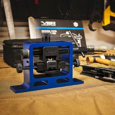 Pistola semiautomática universal de alta resistencia cola de milano deslizable mira trasera herramienta empujadora Foto 1 de 4