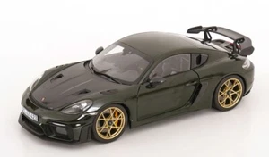 1/18 Norev Porsche Cayman GT4 RS Weissach Package 2023 Brewstergreen 187250 - Imagen 1 de 5