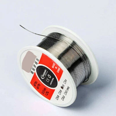1PC 0.6mm 50G Solder Wire 60/40 Rosin Core Flux 1.2% Tin Lead Roll Soldering - image 1 of 4