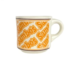 Vintage Sambo’s Restaurant Coffee Mug Cup 1970's Rare Nice Condition - Picture 1 of 5