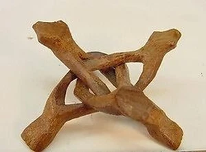 Butw 30.5-20.3cm cobra madera esfera huevo soporte lapidarium - Imagen 1 de 1