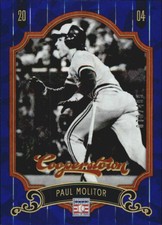 2012 Panini Cooperstown Crystal Collection Blue #19 Paul Molitor /499 - NM-MT