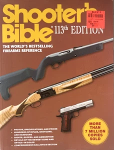SHOOTER'S BIBLE:113th Ed.World's Best Selling Firearms Ref Price Guide*EXCELLENT - Imagen 1 de 4