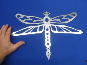 17-7/8" Dragonfly Wall Art Home Decor Plasma Cut 14GA Steel Yard Garden Farm - Picture 1 of 3