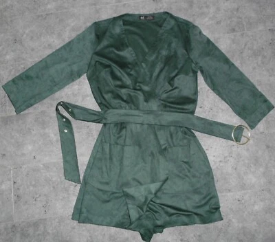 Zara Overall Short Jumpsuit  ,Gr.S, Grün - Bild 1 von 4