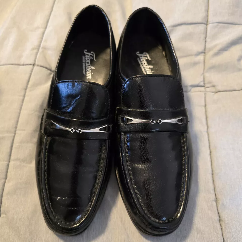 Florsheim Rovito Black Moc Toe Bit Loafer Men's Size 8 - Image 1 of 4