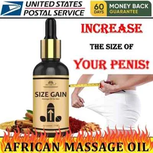 Olio da Massaggio Erboristico per Uomo (30ml) Aumento Formato Maschile, Aumento Tempi, Energia Uomo - Foto 1 di 6