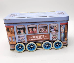 Hersheys Transit Tin Vehicle Series Bidone #2 Trolley Ruote Rotolo - Foto 1 di 8