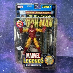 Marvel Legends Ironman Series 1 - 6" Action Figure Toy Biz 2002 - NIP - Picture 1 of 7