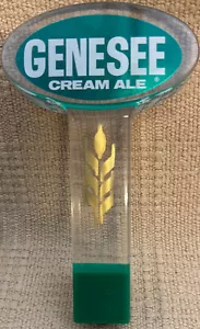 VTG Tap Handle - Man Cave/Home Bar Kegerator Beer GENESEE CREAM ALE Lucite OG - Picture 1 of 3