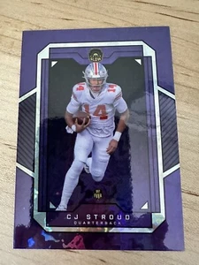 CJ Stroud Super Glow Purple Rookie RC 2021 1/1 Ohio State Houston Texans - Imagen 1 de 3