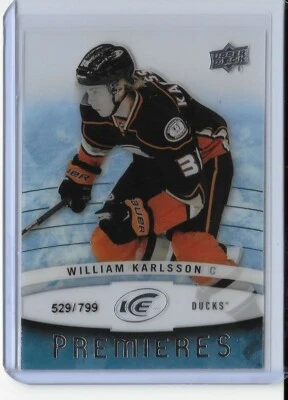 2014-15 Upper Deck Ice 118 William Karlsson Rookie /799 Vegas - Image 1 of 2