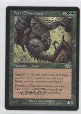 2003 Magic: The Gathering - Legions Feral Throwback #126 0a1