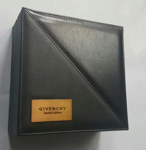 GIVENCHY LIMITED EDITION 2PC BLACK LEATHER SUNGLASS STORAGE CASE - Picture 1 of 7