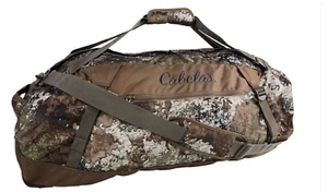 Bolsa de lona Cabelas Outfitter X-Large 120L con revestimiento resistente al agua y compresa - Imagen 1 de 11