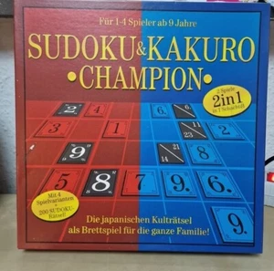 6931# Sudoku und Kakuro Champion, 2in1 Spiel, 2006, ab 9, 1-4 Spieler - Bild 1 von 6