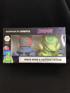 Handmade by Robots-Space Kook & Glow in the Dark Captain Cutler Figure #91 - Picture 1 of 6