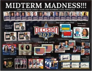 2022 DECISION TRADING CARDS 16 BOX CASE BLOWOUT CARDS - Picture 1 of 2
