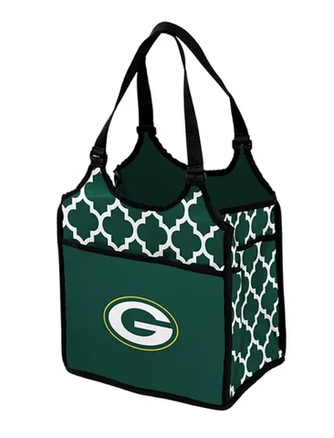 Logo Brand Green Bay Packers Quatrefoil Tandem Cooler Tote Cover