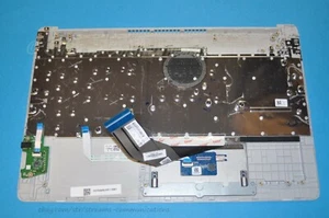 HP 15-DY (Silver) Laptop Palmrest w/ Keyboard & Touchpad + Memory Card Reader  - Picture 1 of 4