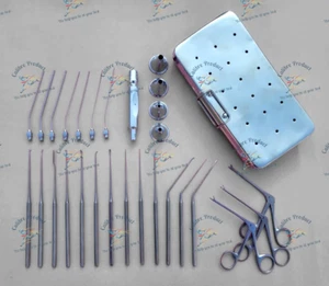 Shea Ear Operation Myringotomy Instruments Set 29 Myringoplasty Surgical ENT - Picture 1 of 5