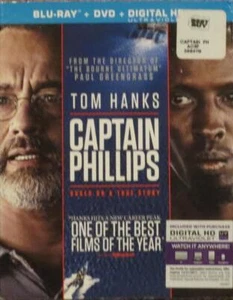 CAPTAIN PHILIPS BLURAY & DVD W/SLIPCOVER - Picture 1 of 1