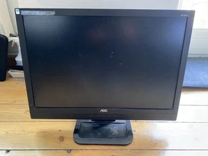 AOC 2216Vw LCD Monitor, gebraucht, funktioniert. - Bild 1 von 4