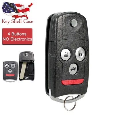 Carcasa con llavero abatible para Acura TSX TL 2007 2008 2009 2010 2011 2012 2013 2014 Foto 1 de 4