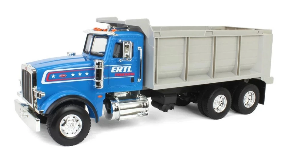 1/16 ERTL Big Farm Blu Peterbilt Modello 367 Camion Ribaltabile 47602