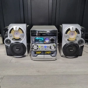 Philips FW-C788 Hi-Fi Stereo CD Player Cassette 280W WOox Speakers - UNTESTED - Picture 1 of 17