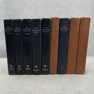 The Ministers Manual (Doran's) Study & Pulpit Guide Lot of 9 ~ 1958 - 1966 - Imagen 1 de 13