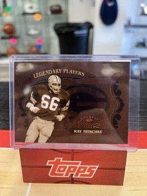 2006 Donruss Classics Football Ray Nitschke Legendary Players /1000 #lp-29 - Image 1 of 2