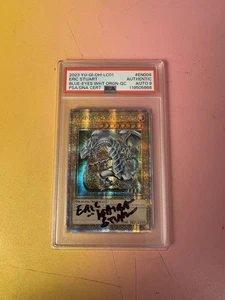 PSA Signed Eric Stuart Blue-Eyes White Dragon Limited Edition LC01-DE004 - Bild 1 von 2