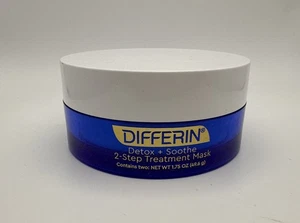 Differin Detox + Soothe 2-Step Treatment Mask~ NEW SEALED ~ 1.75 oz - Picture 1 of 3