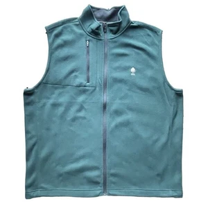 NWOT Zero Restriction Tour Series Full Zip Fleece Performance Vest Green XL Men - Picture 1 of 8