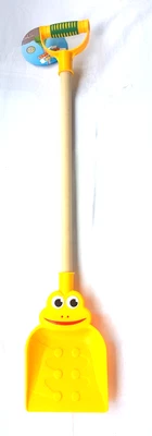 EDDY TOYS Gelbe Schaufel Frosch Kinderschaufel, Garten, Sandkasten Kindergartenwerkzeug