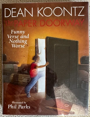 The Paper Doorway SIGNED by Dean Koontz & Phil Parks 2001 Harper 1st HCDJ OOP Foto 1 de 4