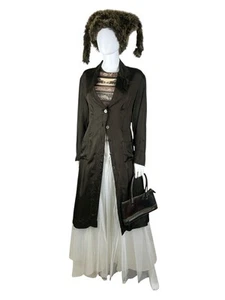 Dries van Noten mid 90s brown jacket, Satiny. S/M. Fair Condition - Picture 1 of 20
