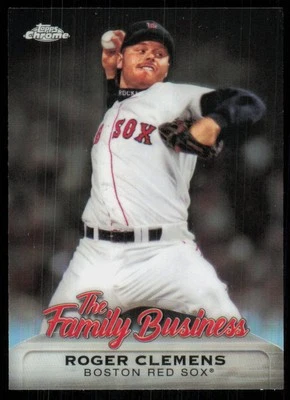 2019 Topps Chrome Update Edition The Family Business Roger Clemens #FBC-6 - Image 1 of 2